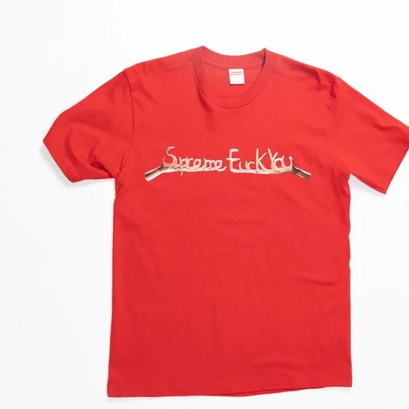 SUPREME FUCK YOU TEE "RED" FW18