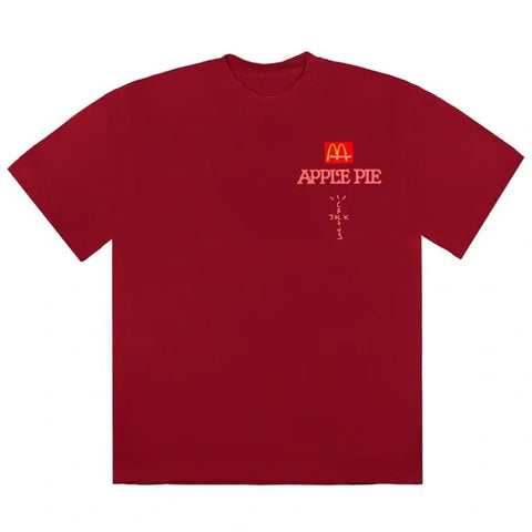 CACTUS JACK X MC DONALDS APPLE PIE T-SHIRT "RED" FW20