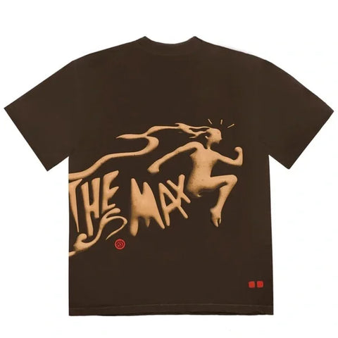 TRAVIS SCOTT T-SHIRT 2 THE MAX "BROWN" SS22