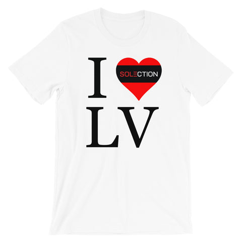 Shirt White Letters - Sleeve Unisex T - Sweatshirt K10K109698 BEH - I Love  LV Short