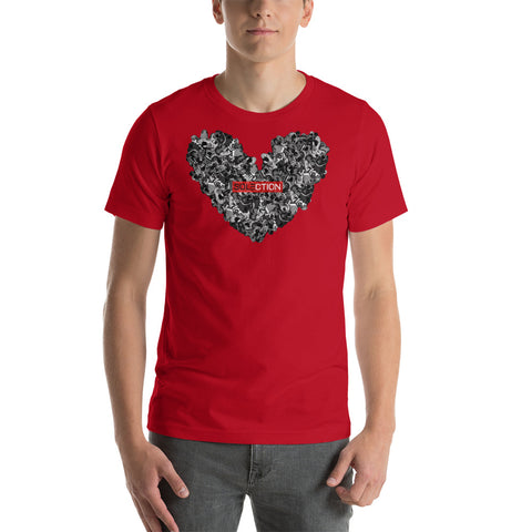 Love For Jordans Short Sleeve Jersey T-Shirt - Red Box Logo