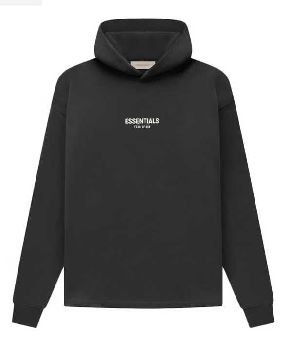 FEAR OF GOD ESSENTIALS HOODIE "IRON" SS22