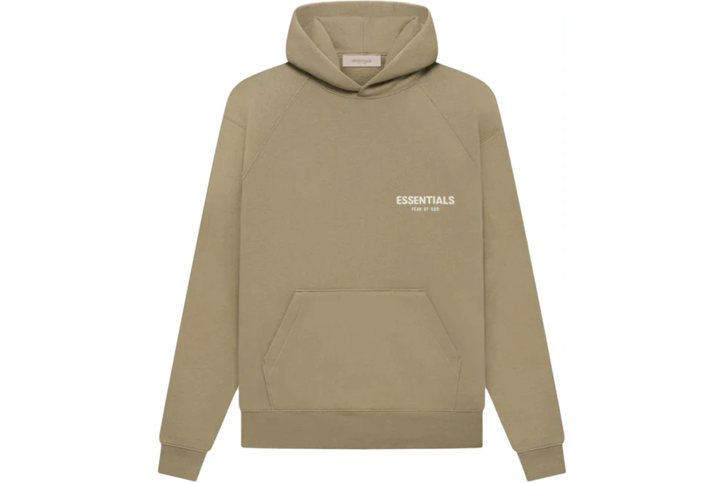 FEAR OF GOD ESSENTIALS HOODIE "OAK" SS22