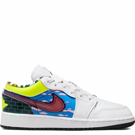 Air london jordan 1 Low (GS) "NINTENDO VIBES" DM8969 114